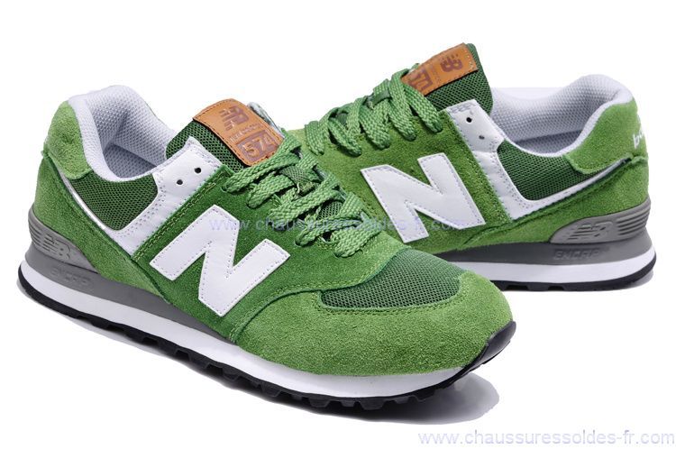 new balance homme grise et verte